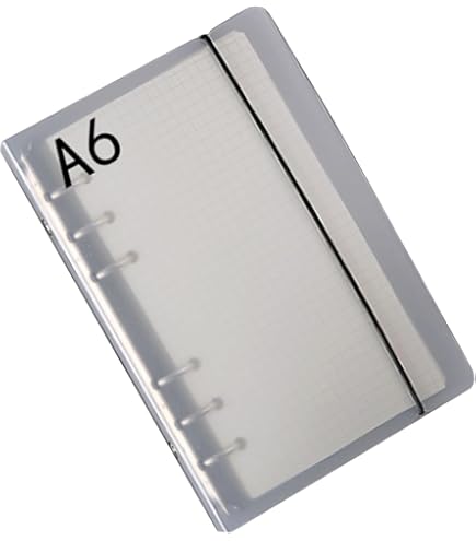 【1点のみ】バインダーカバー　アイボリーわんちゃん　A6 バインダー付 Amazon.co.jp: ISHR A6サイズ バインダーポケット ファスナーなし 12枚
